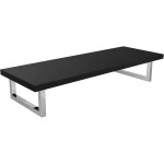 CERANO - Deska pod umyvadlo Navira Pro + 2 konzole pod desku - černá matná - 80x46x3,6 CER-606081