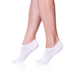 Dámské ponožky invisible BAMBUS SNEAKER SOCKS - BELLINDA - bílá 35 - 38