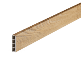 Egibi Soklová lišta EF systém Victoria 50x12 mm Hnědá 2,4 m