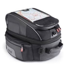 Xs306 tankruksak Givi \"Tanklock\" s objímkou na nádrž, černý, objem 25 l.