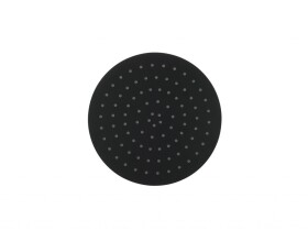 BESCO - Hlavová sprcha SLIM UNI R - kulatá - Barva - Černá , Rozměr hlavové sprchy - Ø 300 mm BADPUOCZ