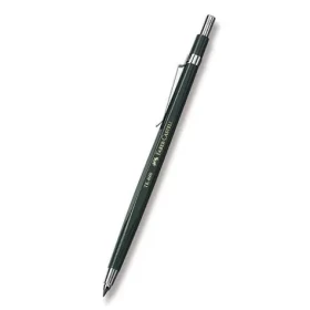 FABER-CASTELL TK 4600 Mechanická tužka 2mm / černá-stříbrná (134600)