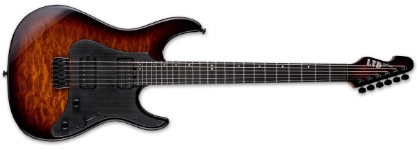ESP LTD SN-1000HT QM Dark Brown Sunburst