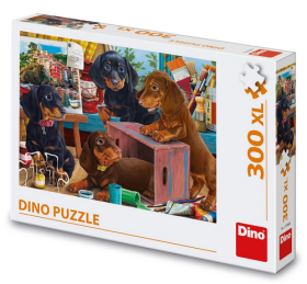 Puzzle Jezevčíci 300 XL dílků