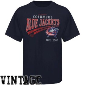 Old Time Hockey Pánské Tričko Columbus Blue Jackets Knuckles Velikost: S