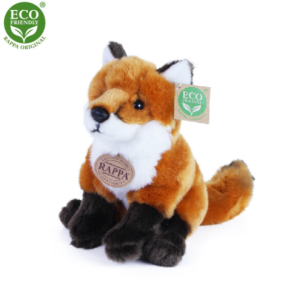 Plyšová liška sedící 21 cm ECO-FRIENDLY