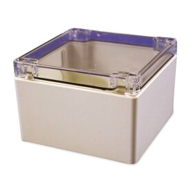 Hammond Electronics 1554P2GYCL univerzální pouzdro 120 x 120 x 80 ABS šedobílá (RAL 7035) 1 ks