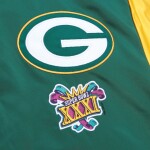 Mitchell & Ness Pánská bunda Green Bay Packers NFL Heavyweight Satin Velikost: S