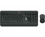 Logitech Wireless Desktop MK540 Advanced CZ / Klávesnice / Myš / USB / Šedá / CZ verze (920-008688)