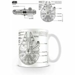 Hrnek Star Wars - Millenium Falcon sketch 315 ml - EPEE