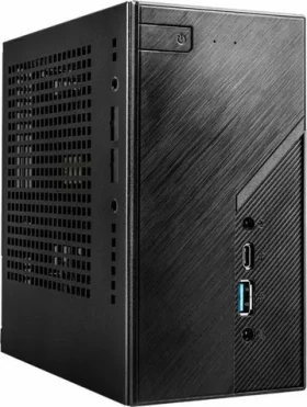 ASRock DeskMini H470 černá / LGA1200 / 2x DDR4 / 2x 2.5 / VGA / HDMI / DP / LAN / Bez OS (90BXG3R01-A10GA0W)