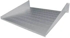 Intellinet Rack police šedá / Rack police / 19" / 2U / hloubka 400 mm / nosnost 25 kg (712224)