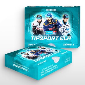 SportZoo Hokejové karty Česká Extraliga Ledního Hokeje 2025-26 Series 2 Hobby Box