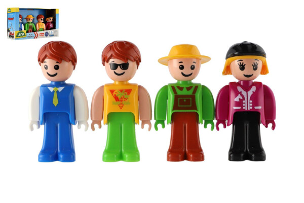 Sada figurek Truxx 4 ks zelená