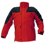 Bunda ANZAC nepromokavá s membránou a fleece vložkou, 2v1 DOPRODEJ!!! XXL- červeno-černá