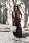 Nákupní taška přes rameno Reisenthel Shopper M Cord grey