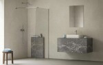 Kielle - Meara Sprchová stěna Walk-In 100x200 cm, chrom/čiré sklo 20726WI1000
