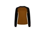 Mons Royale Tarn Merino dámské triko dlouhý rukáv Caramel / Black vel. L