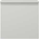 MEXEN/S - Orio koupelnová skříňka pod umyvadlo 50 cm s deskou, 1 šuplík, šedá mat 91A10-05047-1-BFC62