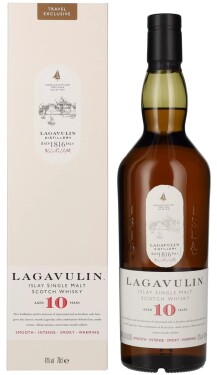 Lagavulin Single Malt Whisky 10y 43% 0,7 l (tuba)