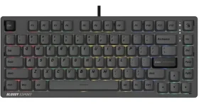 A4tech Bloody MS76 šedá / Herní klávesnice / magnetická / 75% / Rapid Trigger / RGB / USB (A4TKLA47833)