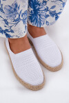 Dámské Espadrilky S Pletením Vinceza 13624 Bílé 36