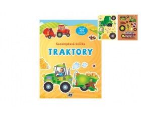 Samolepková knížka Traktory