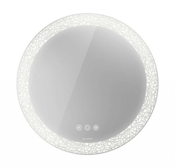 DURAVIT - Happy D.2 Plus Zrcadlo, průměr 70 cm, s LED osvětlením a vyhříváním HP7485G00000000