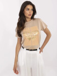 Tričko CLM TS 1704.85 camel L