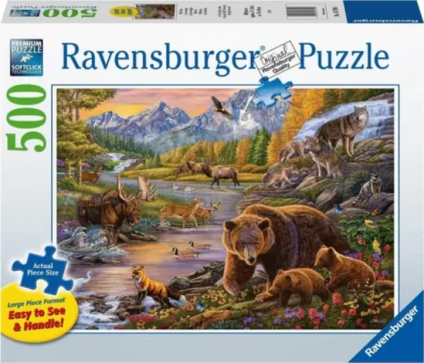 Ravensburger Puzzle Divočina XXL