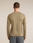 Pánské merino triko dlouhý rukáv ICEBREAKER Mens 300 15,5 MerinoFine LS Tee, Cumin velikost: M