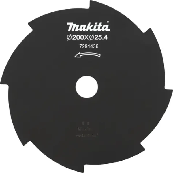 Makita 191Y44-2 Vyžínací nůž 200x25.4 mm / 8 zubů / pro model DUR19 (191Y44-2)