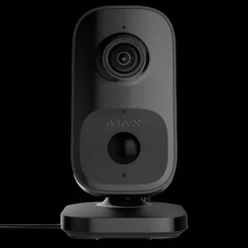 Ajax IndoorCam černá / Vnitřní IP kamera / 4 Mpx / Wi-Fi / PIR senzor / AI detekce (111567.303.BL1)