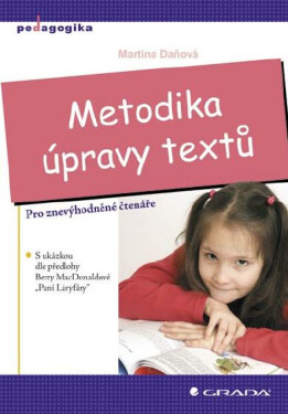 Metodika úpravy textů - Martina Daňová