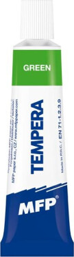 Temperové barvy 12ml zelená
