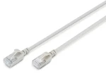 Digitus CAT6a šedá / Patch kabel / F/FTP / Slim / LSZH / 0,5 m (DK-1632-A-005S)