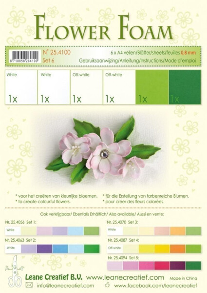 Speciální pěnová guma A4 zelené barvy