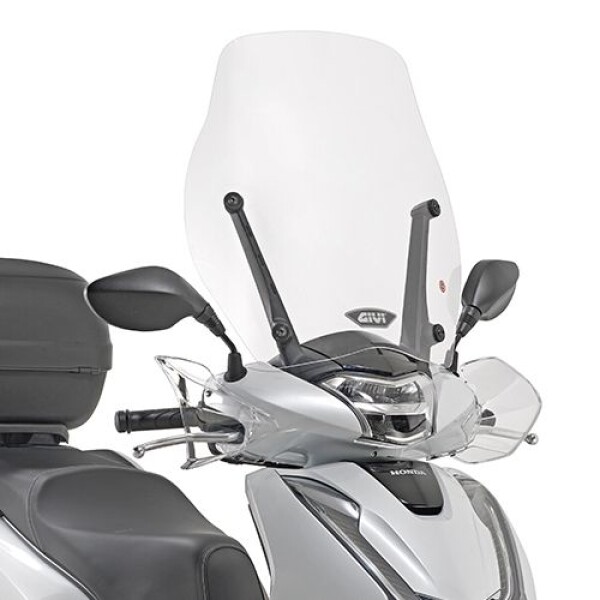 D1155St plexi čiré Honda SH 125i - 150i (17-19)/Niu Nqi, Mqi+, vxš510x490 mm