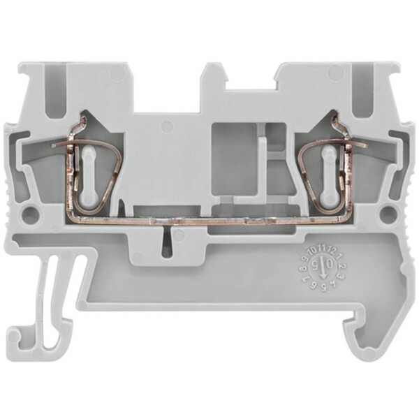 Siemens 8WH20000AF00 průchodková svorka přípojka s pružinovým protitahem šedá 50 ks
