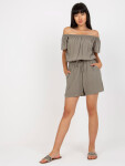 Kombinéza D73781M62266KA khaki barva