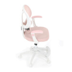 Dětská židle, výškově nastavitelná, růžová síťovina, KA-W8008 PINK