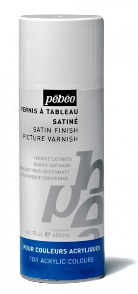 Pébéo Vrchní lak pro akryly 400 ml - saténový