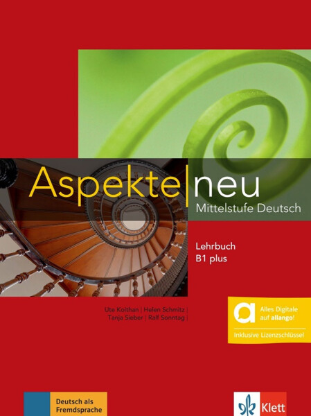 Aspekte neu B1+ – Hybride Ausgabe – Lehrbuch + MP3 allango.net + Lizenz (24 Monate) - kolektiv autorů