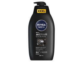 Nivea Men Active Clean 3 v 1 Sprchový gel 887 ml