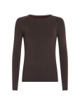 ICEBREAKER Wmns Merino 260 Zoneknit Seamless LS Crewe, Bittersweet velikost: L