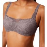 Dámská podprsenka Body Make-Up Illusion Lace Balconette - Triumph coffee sugar (3091) 075C