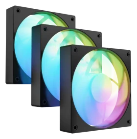 Fury SAI S12 ARGB PWM černá 3 ks / Ventilátor / 120 mm / ARGB / PWM (NGF-2412)