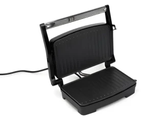 Huslog HUS1029 černá / Sendvičovač / 1000 W / 2 panini / nepřilnavé desky / cool-touch madlo (OWN000088)