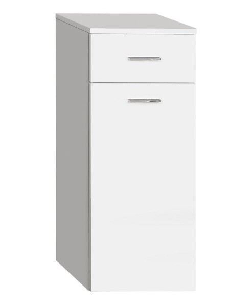 AQUALINE - ZOJA/KERAMIA FRESH skříňka spodní s košem 35x78x29cm, bílá 50261