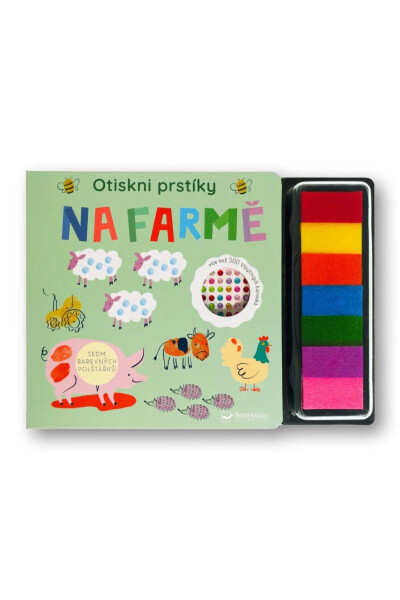 Otiskni prstíky Na farmě - Lou Cunningham
